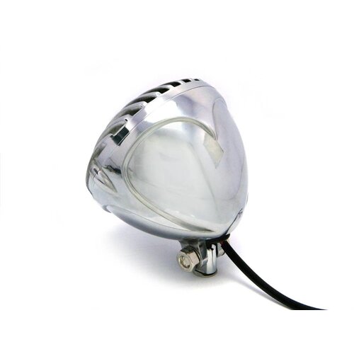4.5" Prison Headlight Bottom Mount Polished