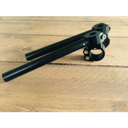 22MM Verstelbare Clipons CNC Zwart