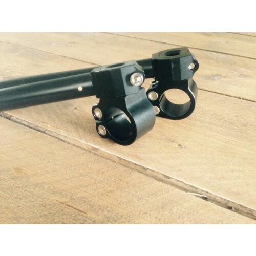 22MM Verstelbare Clipons CNC Zwart
