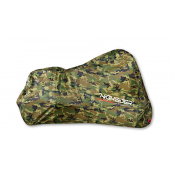 Motorzeil Camouflage buiten