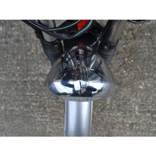 5.5" Vintage Headlight Bottom Mount Polished