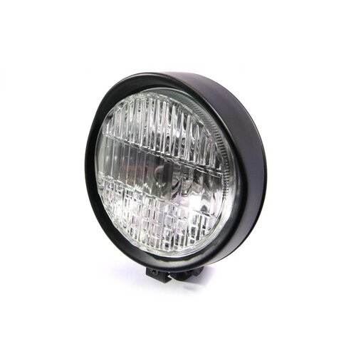 5.9" Flat Koplamp Bottom Mount Zwart