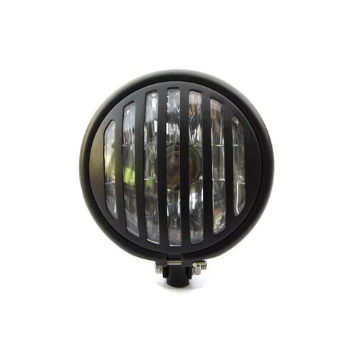 5.75" Prison Style Bottom Mount Headlight Black