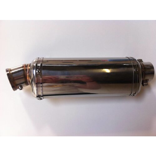 GP Silencer Short Stainless Steel 51mm + dB-Killer