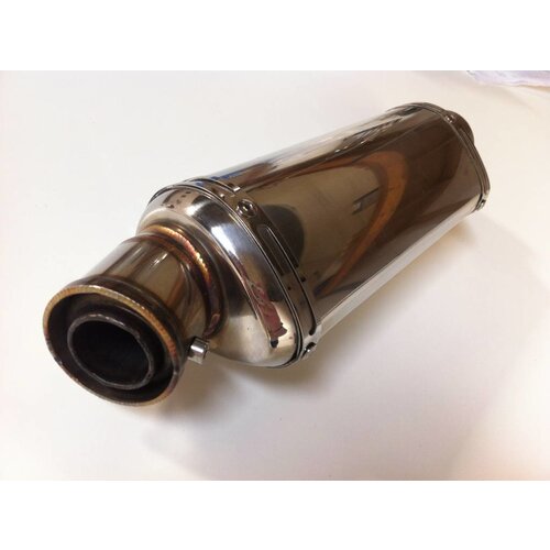 GP Silencer Short Stainless Steel 51mm + dB-Killer