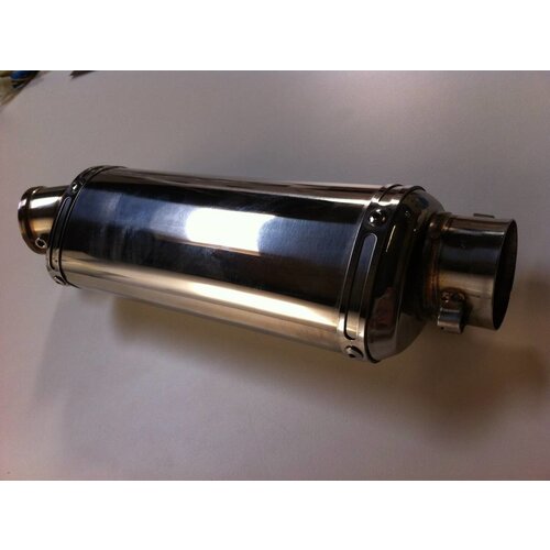GP Silencer Short Stainless Steel 51mm + dB-Killer