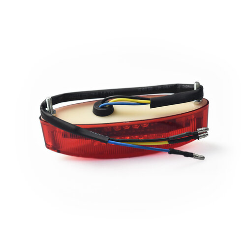 Tail Light LED Oval Red Type 2