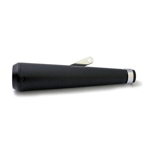 Emgo Megaphone Zwart Staal 38mm - 45mm