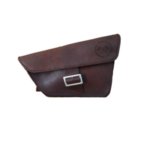 Motard Germany Saddle Bag / Scrambler Bag - Chocolate Brown