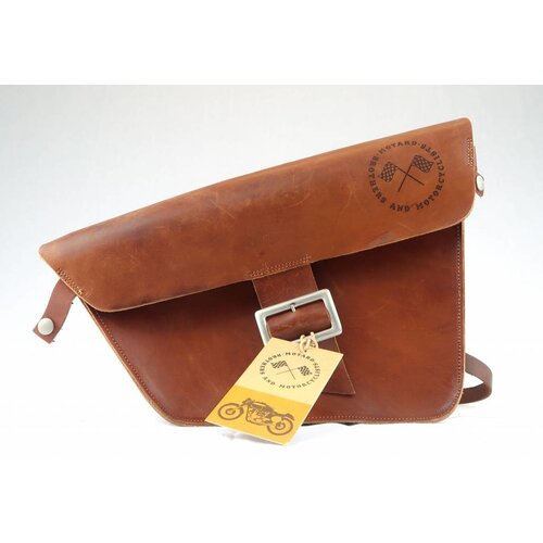 Motard Germany Saddle Bag / Scrambler Bag - New Brown Oxide