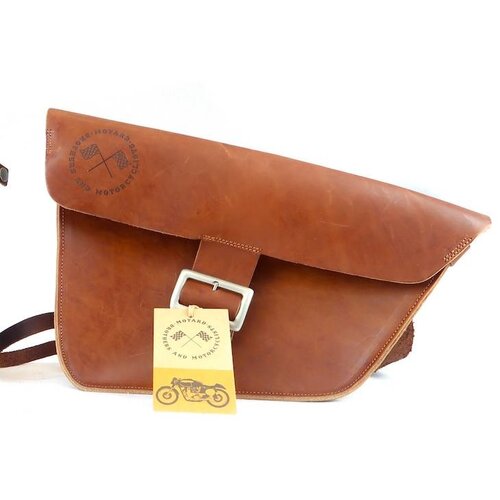 Motard Germany Saddle Bag / Scrambler Bag - New Brown Oxide