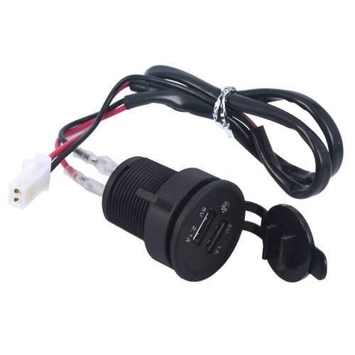 USB Connector 5 Volt + 12 Volt Socket