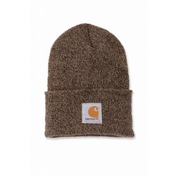 Acrylic Watch Beanie DARKBROWN/SANDSTONE