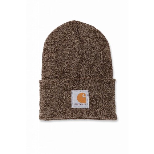 Bonnet Watch brun clair et brun foncé