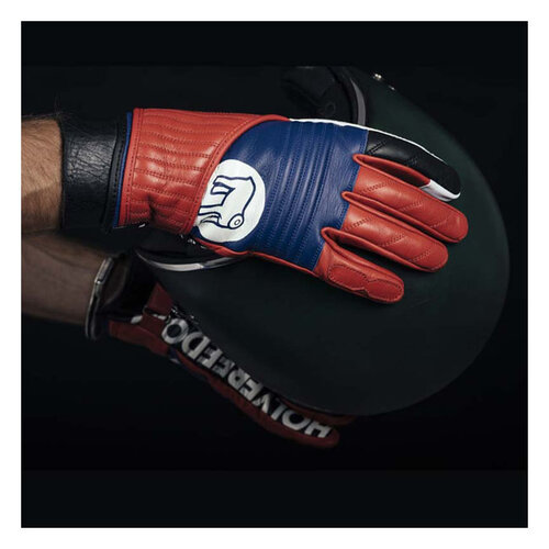 Flat Track Gloves Red