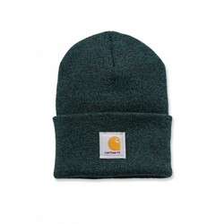 Bonnet Watch vert foncé et noir