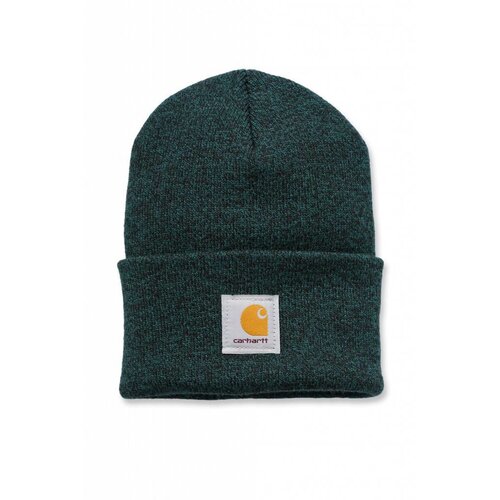 Bonnet Watch vert foncé et noir