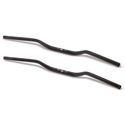 Cross Bar 28,6 mm Aluminium  zwart