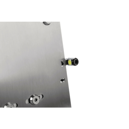 Triumph - side license plate holder "Pure", stainless steel