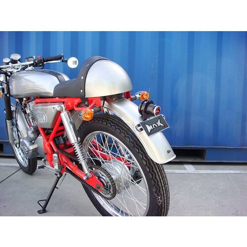 Lucas MT110 Replica Tail Light + License Plate Holder