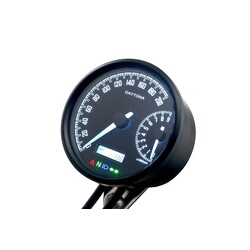 Velona "W" 80 mm snelheidsmeter 200 km / u en 9000 tpm