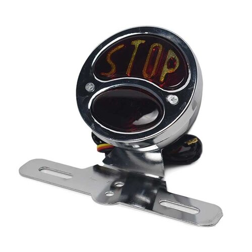 Feu arrière vintage "Stop"