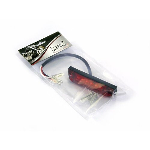 Achterlicht LED Stripe Rood 4"