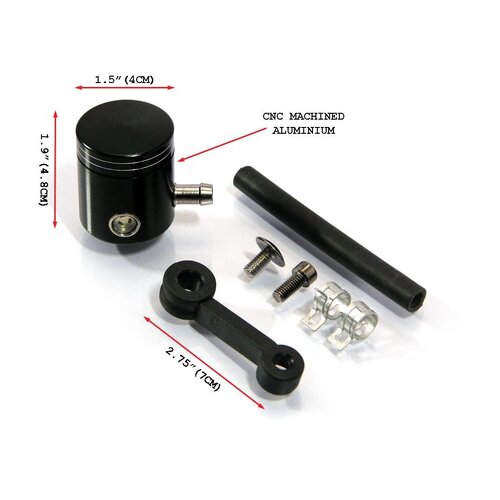 Bocal de liquide de frein en aluminium