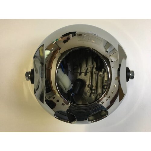 6.75" Chrome Cyclops Headlight Type 2