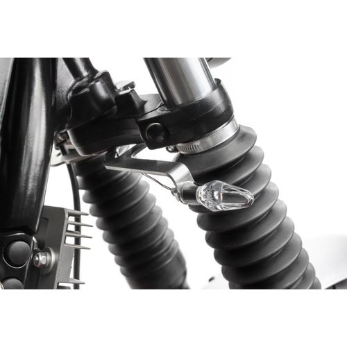 Richtingaanwijzerhouder voorzijde - Triumph Bonneville, Scrambler, Thruxton