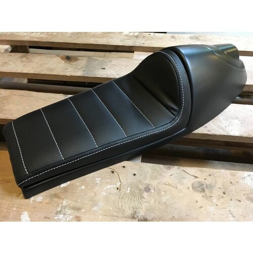C.Racer Cafe Racer Seat Tuck 'N Roll Long Black Type 19