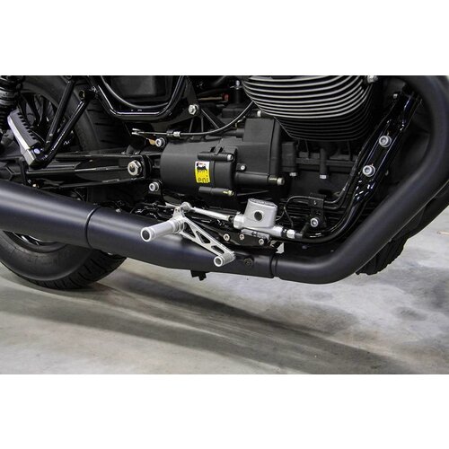 LSL Rear Set MOTO GUZZI V9 Bobber 16 silver