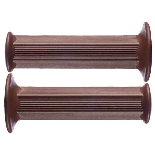Ariete 22MM (Set) Handvatten OFF-ROAD HEXAGONAL '70- Bruin