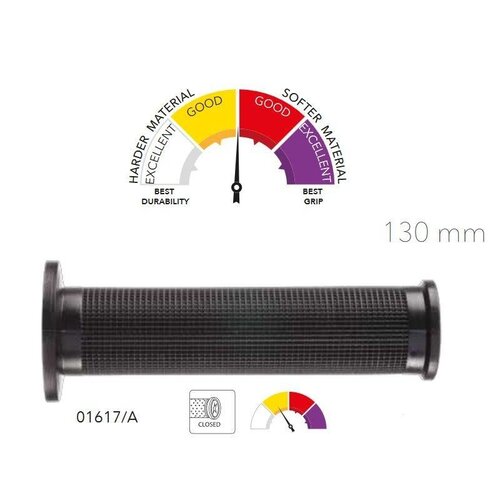 Ariete 22MM Paire de poignées VINTAGE '70-80 Noir