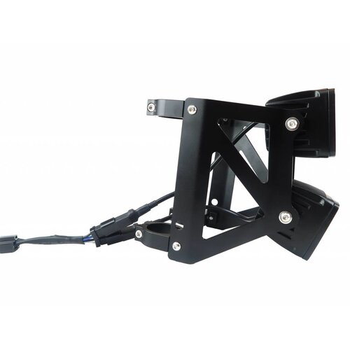 Double stacked Square Streetfighter LED headlight set