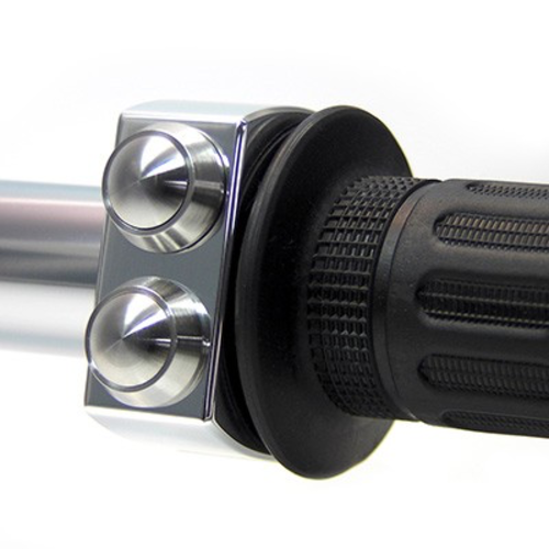 Motogadget mo.switch 2 Tasten 22mm Poliert/Edelstahl