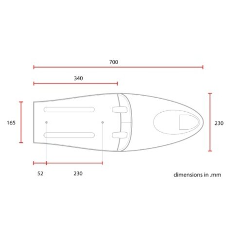 C.Racer Cafe Racer Seat Diamond Stitch Inbouw Achterlicht Zwart Type 92