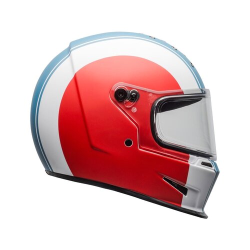 Bell Casque Eliminator Slayer Matte Blanc/Rouge/ Bleu