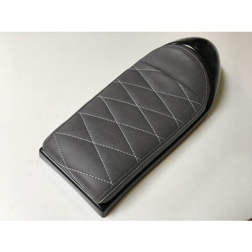 C.Racer Cafe Racer Seat Diamond Stitch Grey Type 132