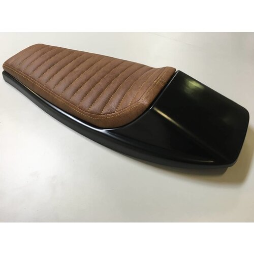 C.Racer Street Tracker Sitzbank Vintage Brown / Yellow 130