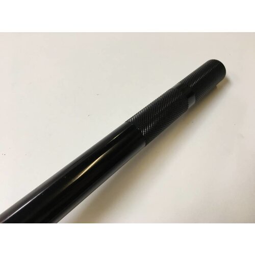 Guidon moto universel en aluminium noir 74 cm