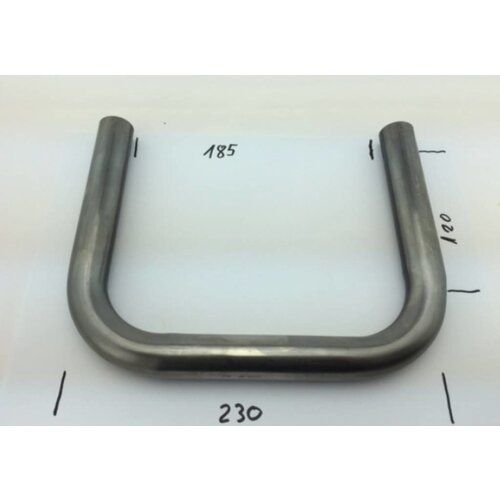MCU 1" Cafe Racer Hoop "U-shape" Subframe Bocht OD: 230MM