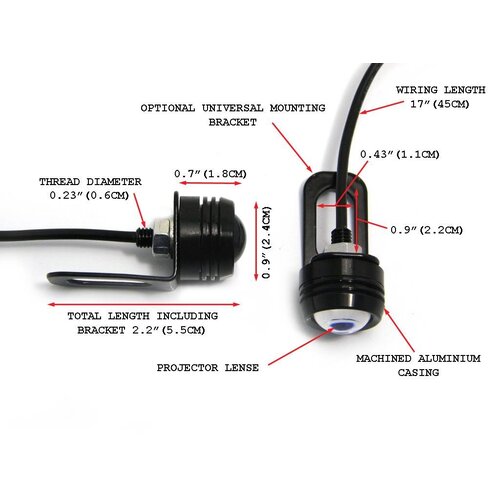 Pair of LED Tail Light Universal