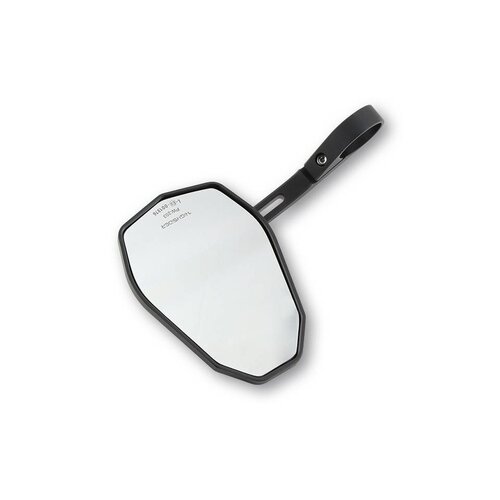 Highsider Rétroviseur noir CNC VICTORY-X pour embout de guidon