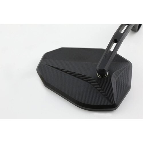 Highsider Rétroviseur noir CNC VICTORY-X pour embout de guidon