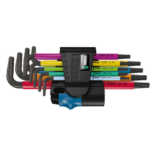 Wera 9-Pieces Torx Key Set Multicolor