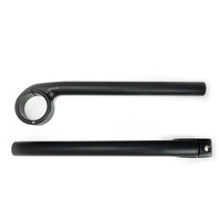 Adjustable Clip-ons 0° to 5°  Black