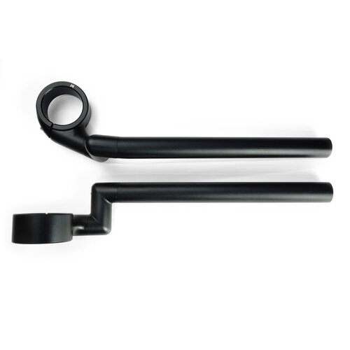 High Rise Adjustable Clip-ons 25°  Black