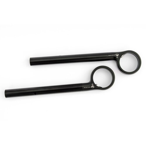 MessnerMoto Bracelets de guidon 5° en aluminium (taille au choix)