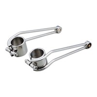 Stainless Headlight Brackets (Select Diameter)